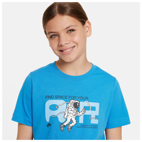 Nike Παιδική κοντομάνικη μπλούζα Sportswear Tee Air 1 Nike Παιδική κοντομάνικη μπλούζα Sportswear Tee Air 1